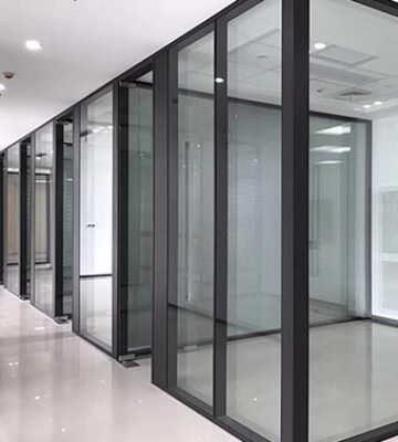 Aluminum Partition System Setup