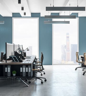 New coworking office interior New coworking office interior